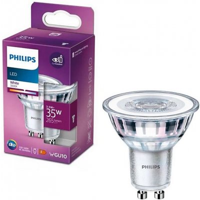Philips žárovka LEDClassic 35W GU10 WH 36D ND RF 1PFSRT4 – Zboží Živě