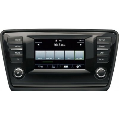 Tvrzené sklo BROTECT AirGlass pro Infotainment Bolero Škoda Octavia 3 6,5" – Sleviste.cz