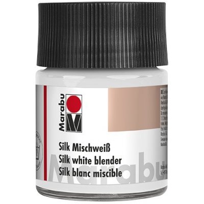 Marabu Barva na hedvábí 202 Míchací běloba 50 ml – Sleviste.cz