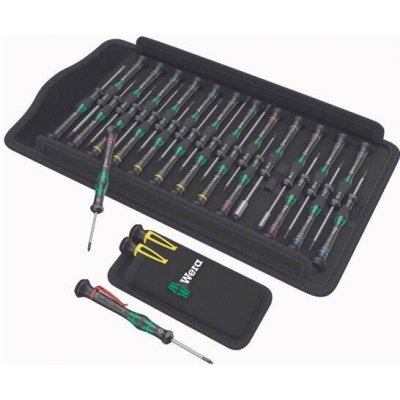 Wera 134027 Šroubováky pro elektroniku Kraftform Micro ESD Big Pack 2 (Sada 29 dílů) – Zboží Dáma