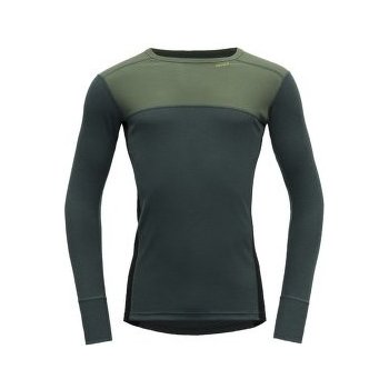 Devold Vlněné Merino triko Lauparen Merino 190 Shirt Man Forest/Woods/Black