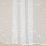 Záclona bílá, vyšívané větvičky, v.290cm – Zboží Mobilmania