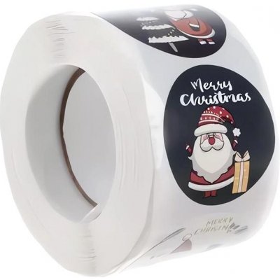 Ruhhy Vánoční samolepky role 500 ks. 22328 – Zboží Dáma