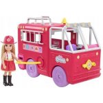 Barbie Chelsea Hasičské Auto – Zboží Mobilmania