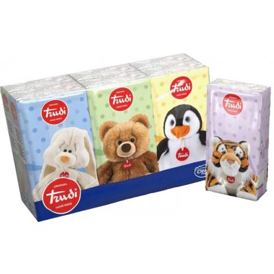 Trudi Kapesníky 4 s potiskem 4-vrstvé folie 6 ks – Zboží Dáma
