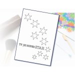 Radost v písku Šablona na pískování přání jsi super star – Sleviste.cz