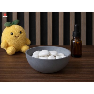 Aromakameny Tmavá Miyabi Aroma kamínky bílé 1 ks – Hledejceny.cz