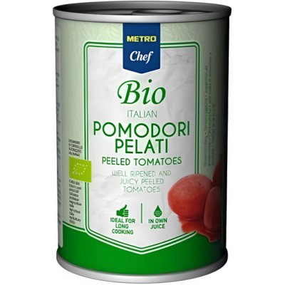 Metro Chef Rajčata BIO krájená 400 g – Hledejceny.cz