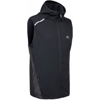 Kiprun pánská běžecká větruodolná vesta kiprun run 100 černá – Zboží Dáma