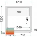 Tefcold CR 120x120x220 – Zboží Dáma