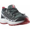 Salomon XA PRO V8 J L41613700 Stormy Weather/Zen Blue/Goji Berry