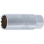 BGS 2793, Nástrčná hlavice na zapalovací svíčky, dvanáctihranná | 10 mm (3/8") | 18 mm – Hledejceny.cz