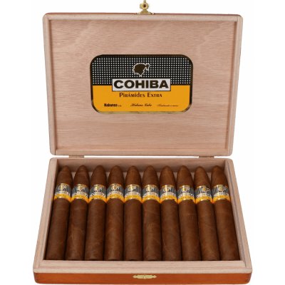 Cohiba Piramides Extra 10 ks – Sleviste.cz