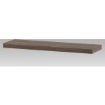 Autronic Polička nástěnná 80 cm, MDF, 3D dekor dub sonoma dark P-005 SON2 – Zboží Mobilmania