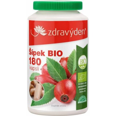 Zdravý den Šípek BIO 180 kapslí – Hledejceny.cz