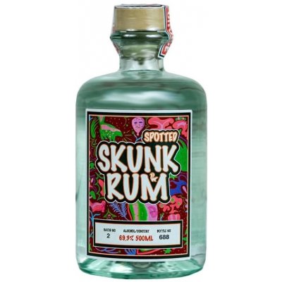 Striped SKUNK Rum Batch 2 69,3% 0,5 l (holá láhev)