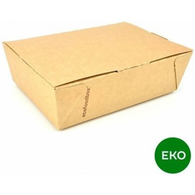 EKO menu box klasik, kraft, 200x140x65 mm, OFOPA 840006 PAK