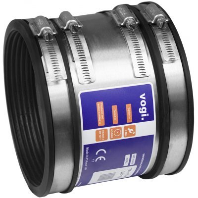 Midas Pružná kanalizační spojka EVO DN 110 - 125 mm p4534 – Hledejceny.cz