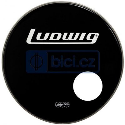 Ludwig LW6618 Bass Drum Black Ported – Zbozi.Blesk.cz