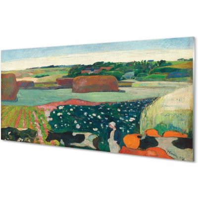 Obraz na skle Art malované pohled venkova 100x50 cm – Zboží Mobilmania