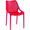 Zahradní židle a křeslo Rojaplast BILROS červená