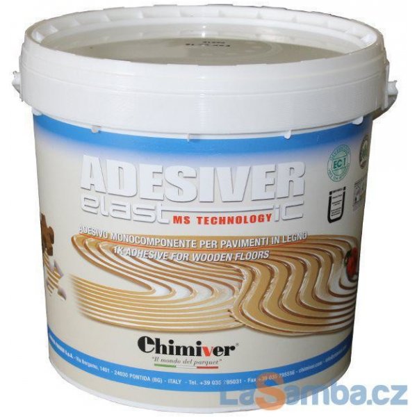  CHIMIVER Adesiver Lepidlo na dřevěné podlahy Elastic 10 kg