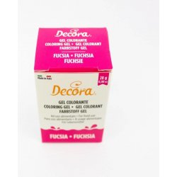 Decora Gelová barva fuchsia 28 g