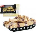 LEANToys Vojenský tank se zvukem a světlem hnědý – Sleviste.cz