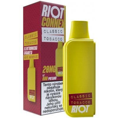 RIOT Connex pod Classic Tobacco 10 mg 1 ks – Hledejceny.cz