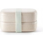 Lékué svačinový box Lunchbox To Go Organic krémová – Zboží Dáma