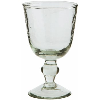 MADAM STOLTZ Sklenice na víno Hammered Glass čirá barva sklo 200 ml
