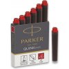 Náplně Parker 1502/0150408 inkoustové mini bombičky červené 6 ks