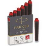 Parker 1502/0150408 inkoustové mini bombičky červené 6 ks