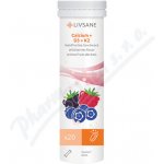 Livsane Vápník+vit. D3+vit. K2 šum. tablety 20 ks – Hledejceny.cz
