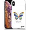 Pouzdro a kryt na mobilní telefon Apple Picasee ULTIMATE CASE Apple iPhone XS Max - Diamanty White