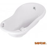 Keeper dětská vanička 84 cm s výpustí Stars bílá – Zboží Mobilmania