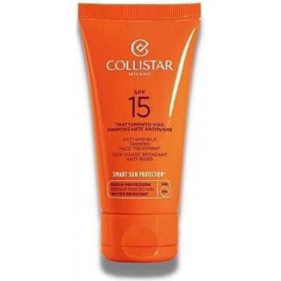 Collistar Anti-Wrinkle Tanning Face Treatment SPF15 100 ml