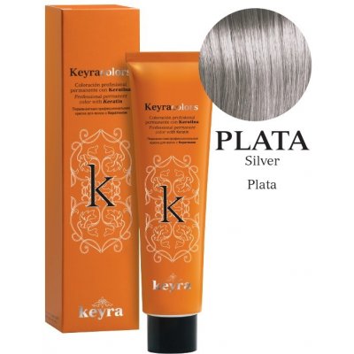 Keyra Barva na vlasy Plata/Stříbrná