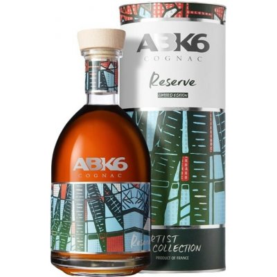 ABK6 Cognac Reserve Artist Collection 40% 0,7 l (tuba) – Zboží Dáma
