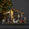 Vánoční osvětlení STAR TRADING Nativity LED dekorativní světlo baterie 37 cm