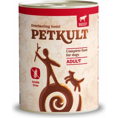 Petkult Adult Beef 12 x 0,8 kg – Hledejceny.cz