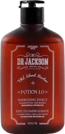 DR jackson potion 1.0 pánský šampon na vlasy proti lupům a tělo 200 ml