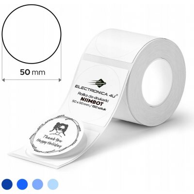 Niimbot štítky R 50x50mm pro B21 B21S B3S B1 / 150ks – Sleviste.cz