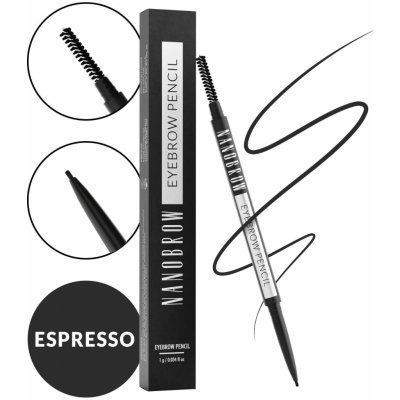 Nanobrow Eyebrow Pencil tužka na obočí Espresso 1 g – Zbozi.Blesk.cz