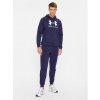 Pánská mikina Under Armour Mikina Ua Rival Fleece Logo Hd 1379758 Tmavomodrá Loose Fit