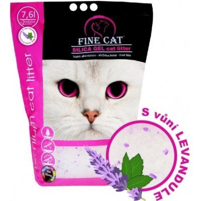 Fine Cat Silica-gel LEVANDULE 3,8l / 1,7kg – Zboží Mobilmania