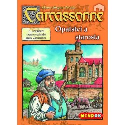 Mindok Carcassonne Opatství a starosta