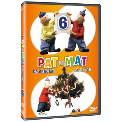 Pat a Mat 6 papírový obal DVD