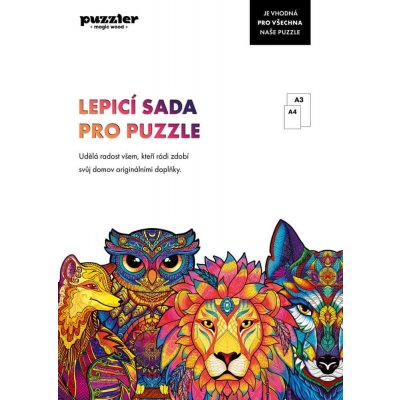 Puzzler Magic Wood Lepicí sada pro puzzle – Zboží Dáma