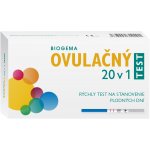 Biogema Ovulační test 20 v 1 diagnostická sada 20 ks – Zboží Dáma